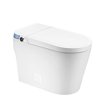 LORENTIS K68 Luxury Smart Toilet — Siphon-Jet One-Piece with Built-in Cistern — front view