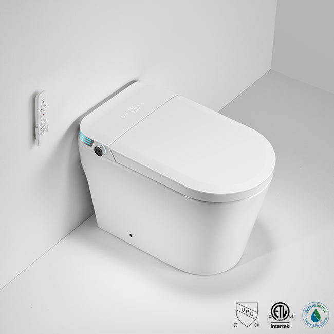 LORENTIS K68 Luxury Smart Toilet — Siphon-Jet One-Piece with Built-in Cistern — view 3